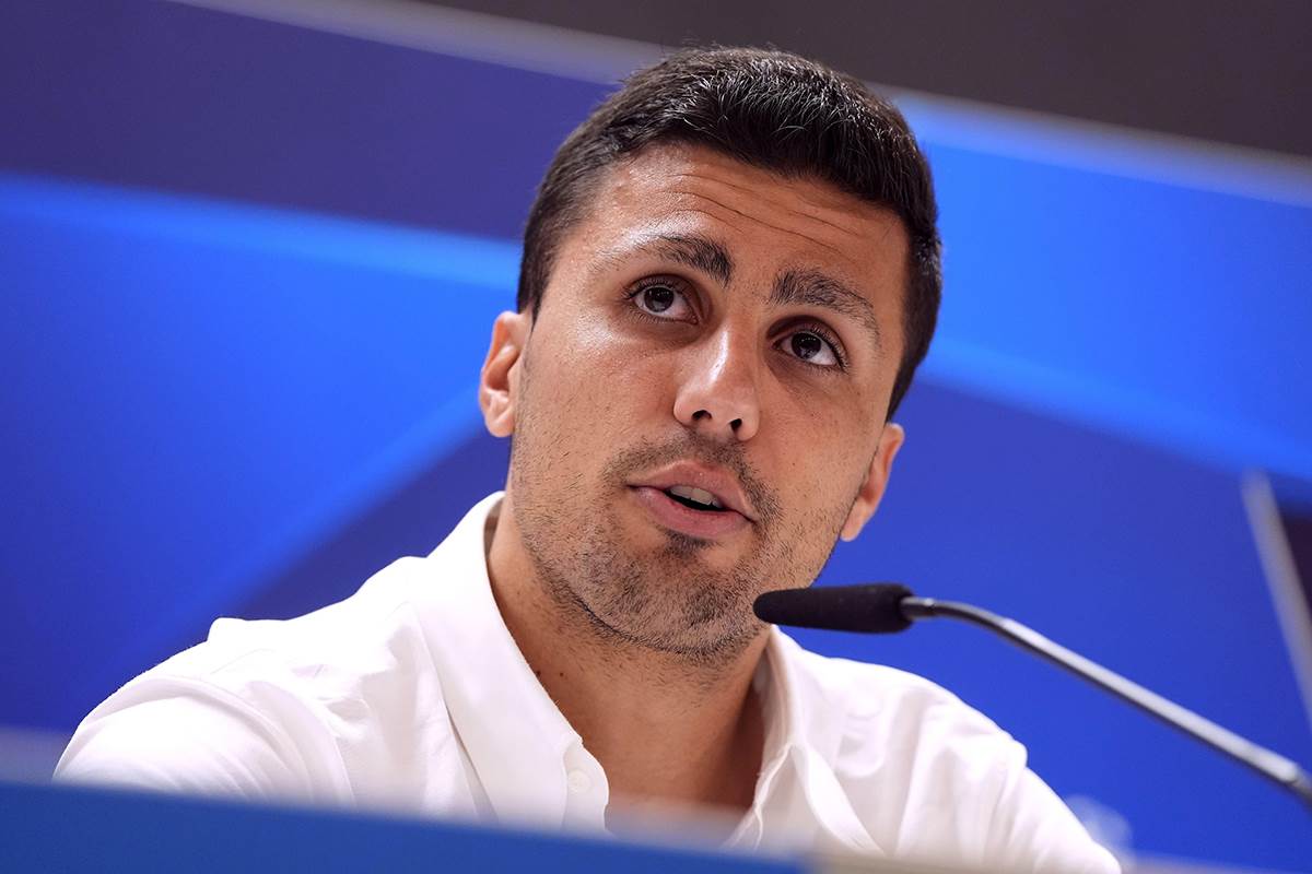 Rodri na konferenciji za medije.