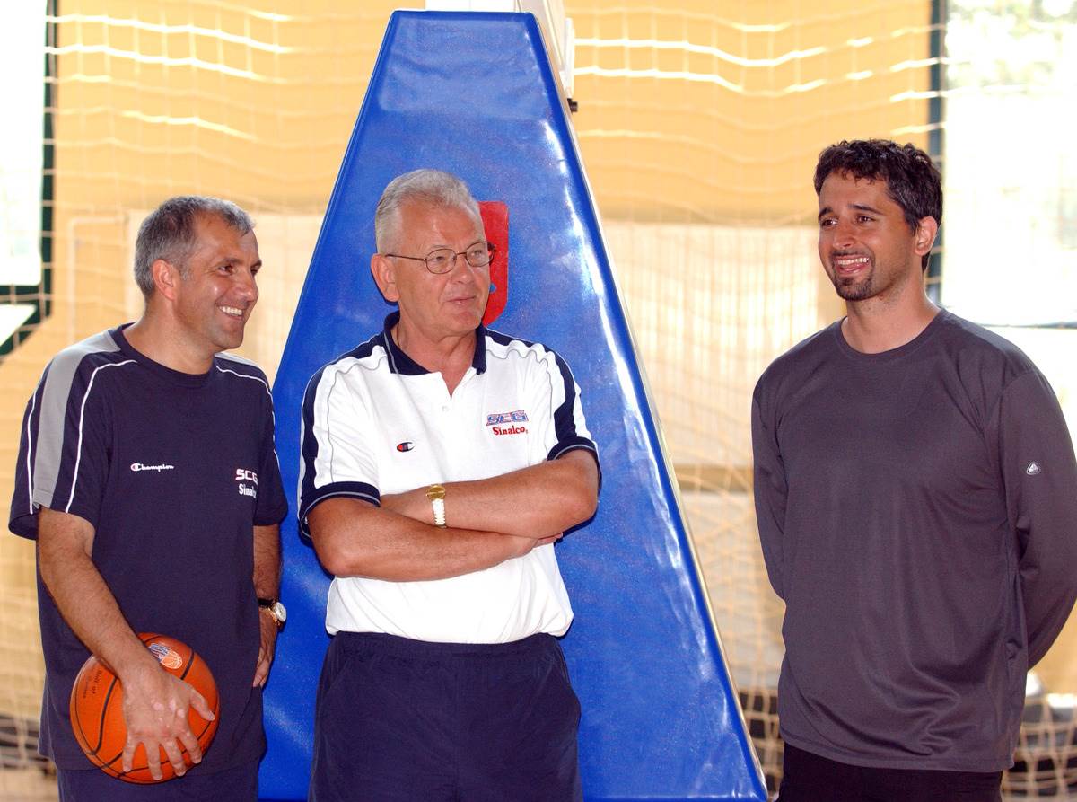 Duda Ivković i Željko Obradović