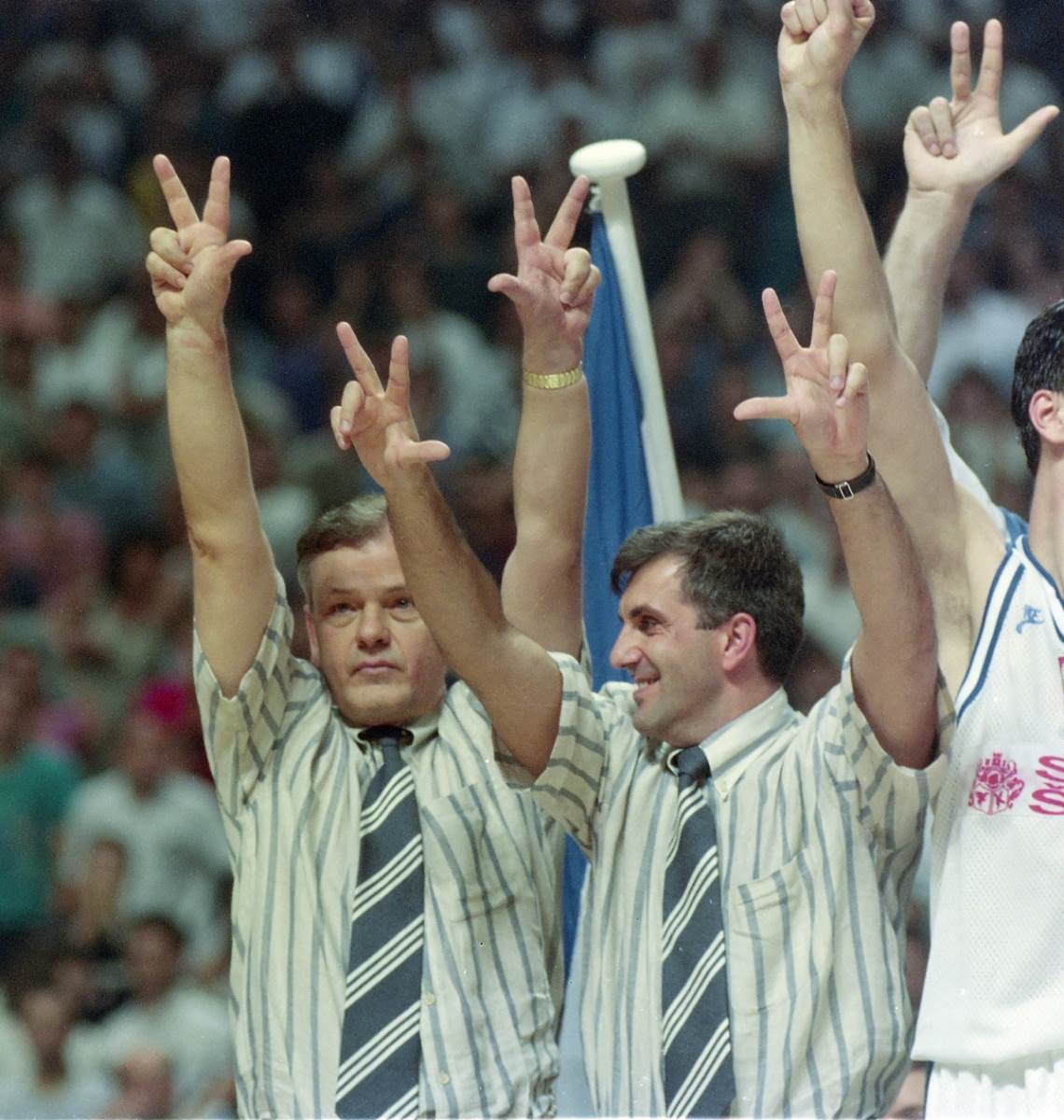 Duda Ivković i Željko Obradović