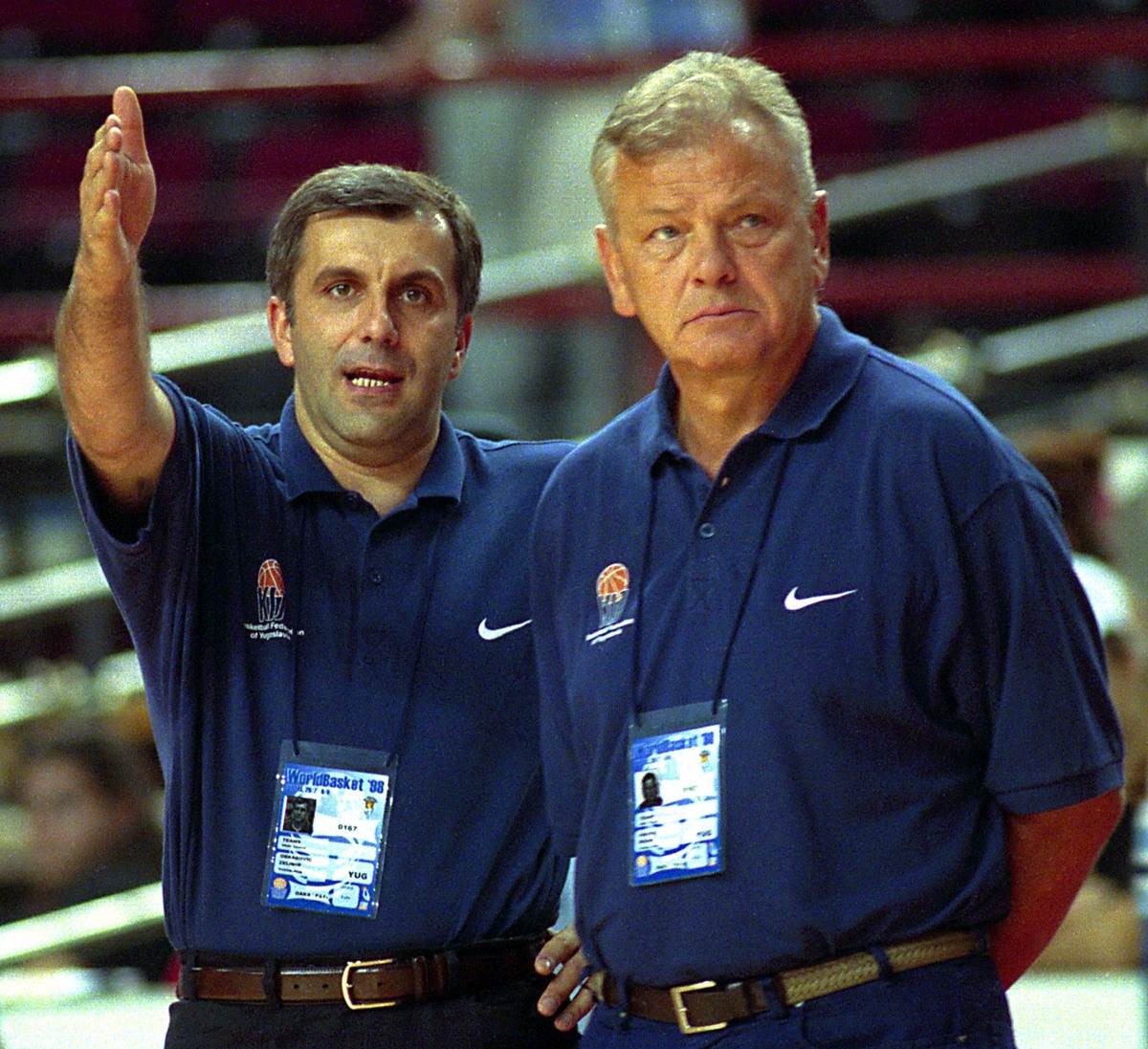 Duda Ivković i Željko Obradović