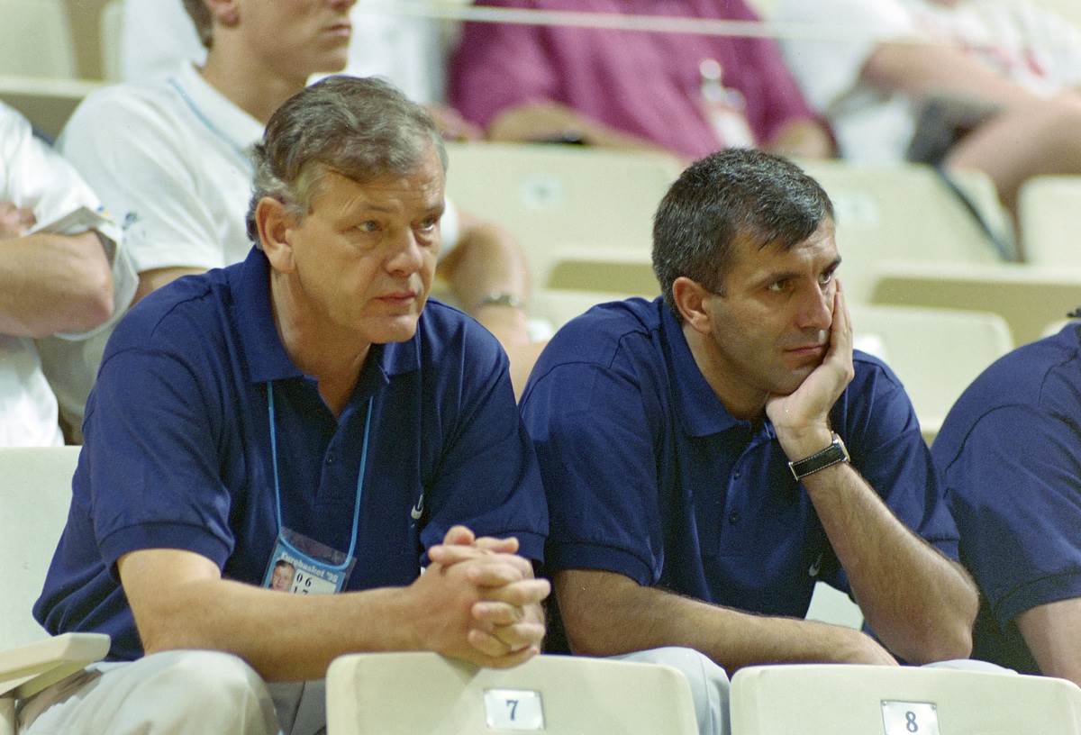 Duda Ivković i Željko Obradović