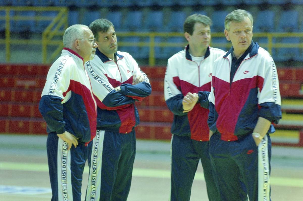 Duda Ivković i Željko Obradović