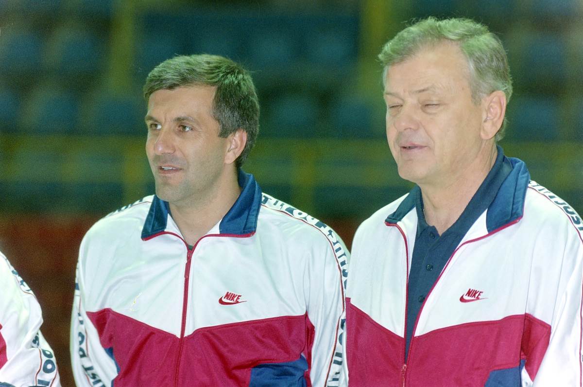 Duda Ivković i Željko Obradović