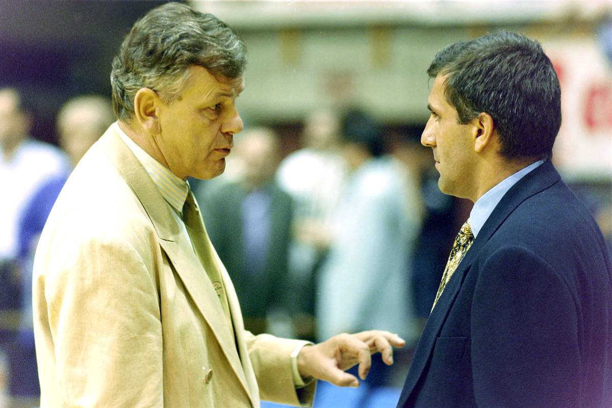 Duda Ivković i Željko Obradović