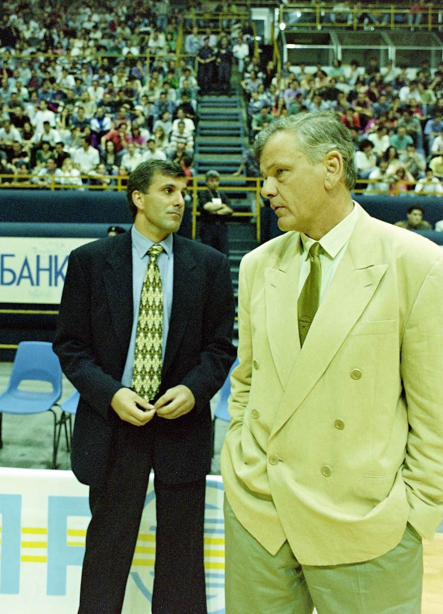 Duda Ivković i Željko Obradović