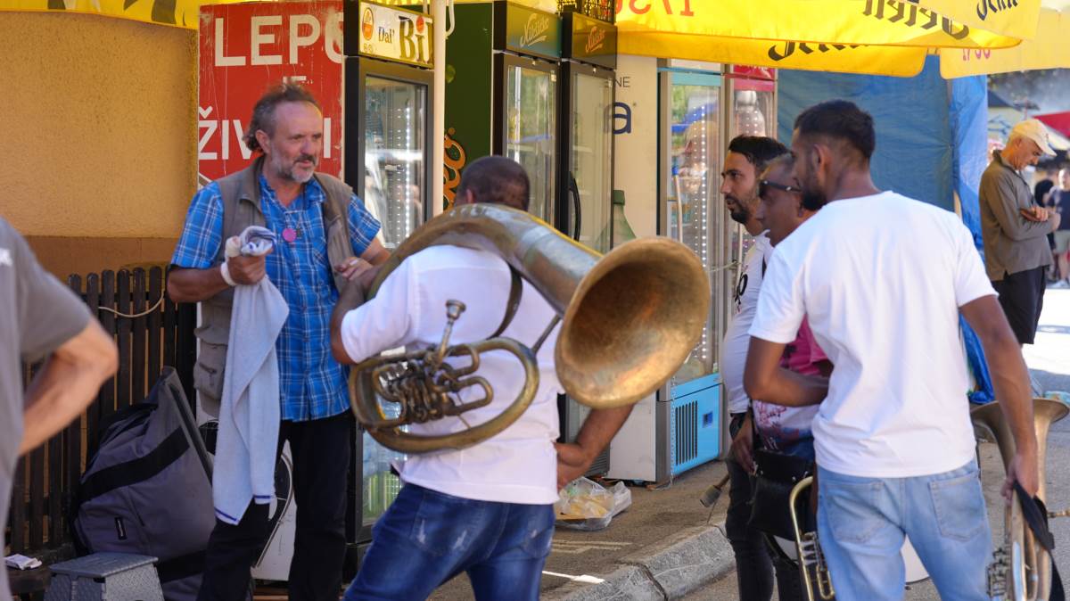 živa legenda Sabora trubača u Guči