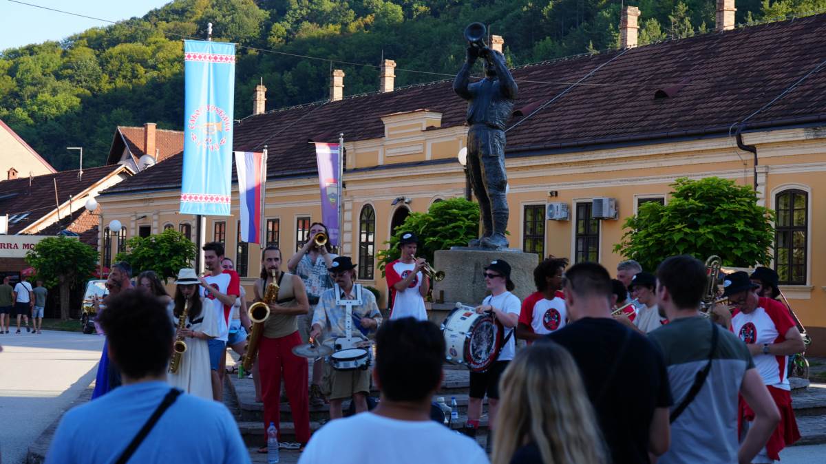 živa legenda Sabora trubača u Guči