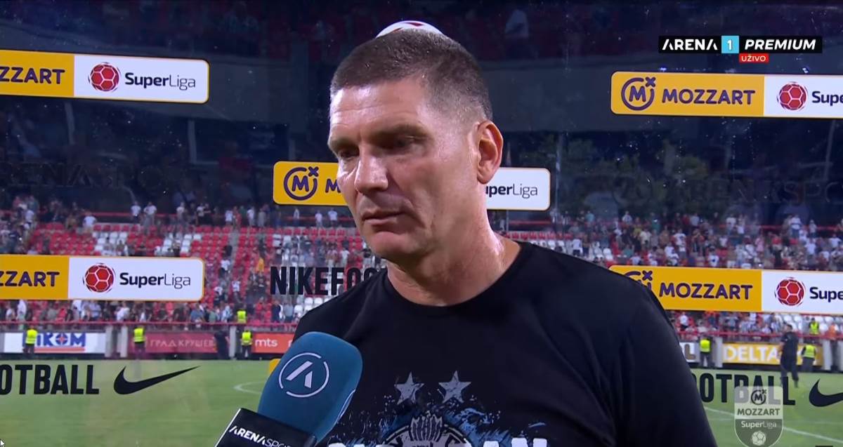 Srdjan Blagojević  trener Partizana izjava posle Napretka