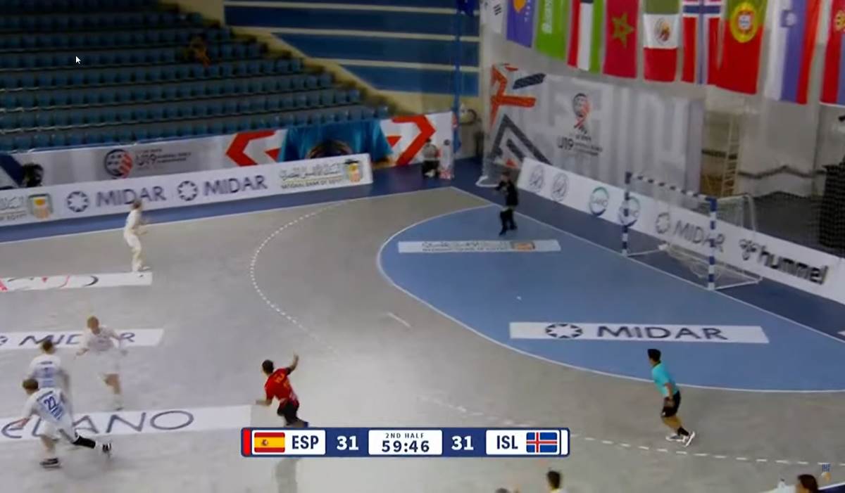 Island Španija finiš meča