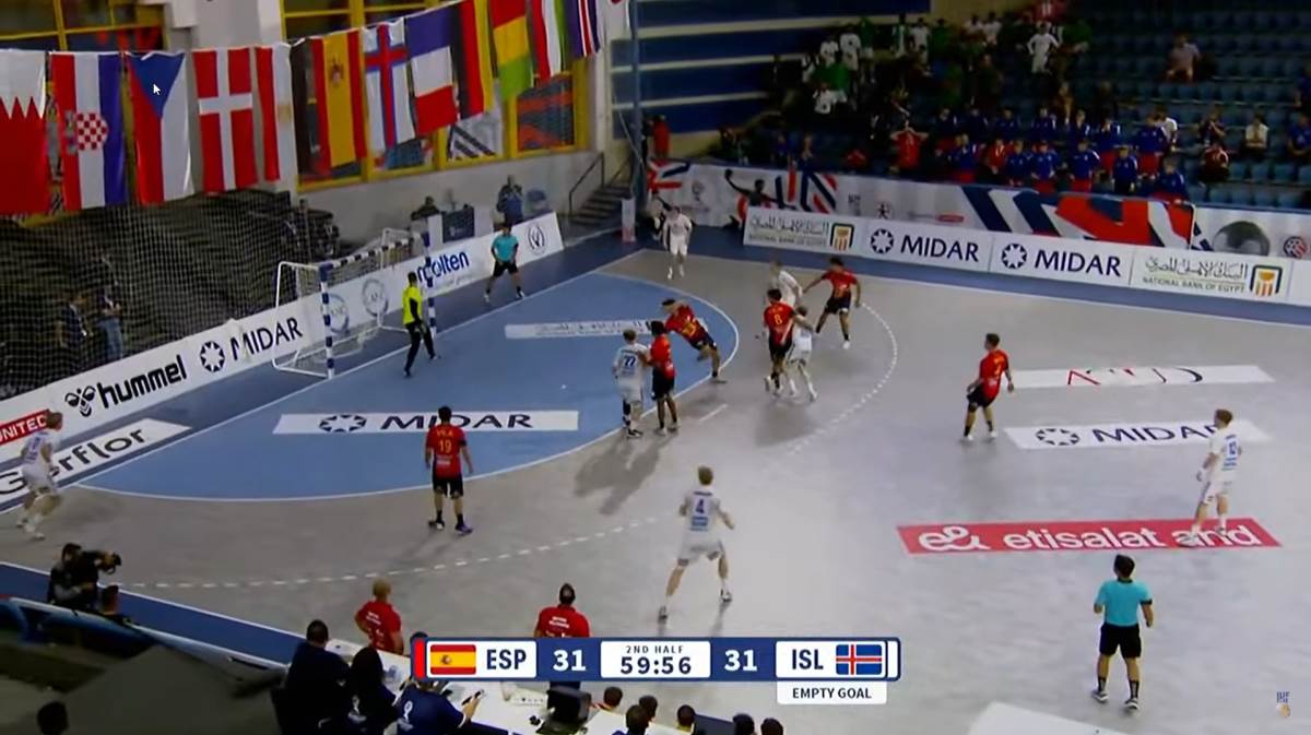 Island Španija finiš meča