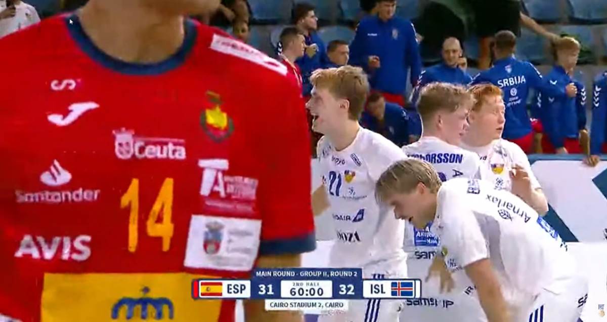 Island Španija finiš meča