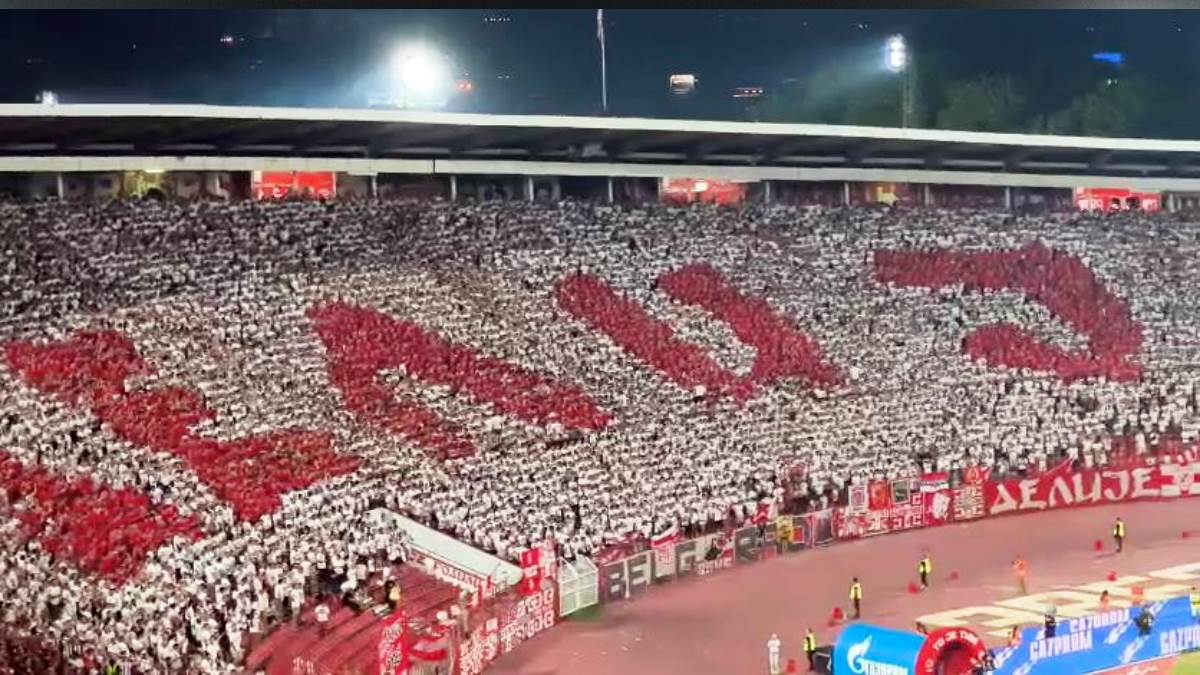 Koreografija Delija na Crvena zvezda Leh