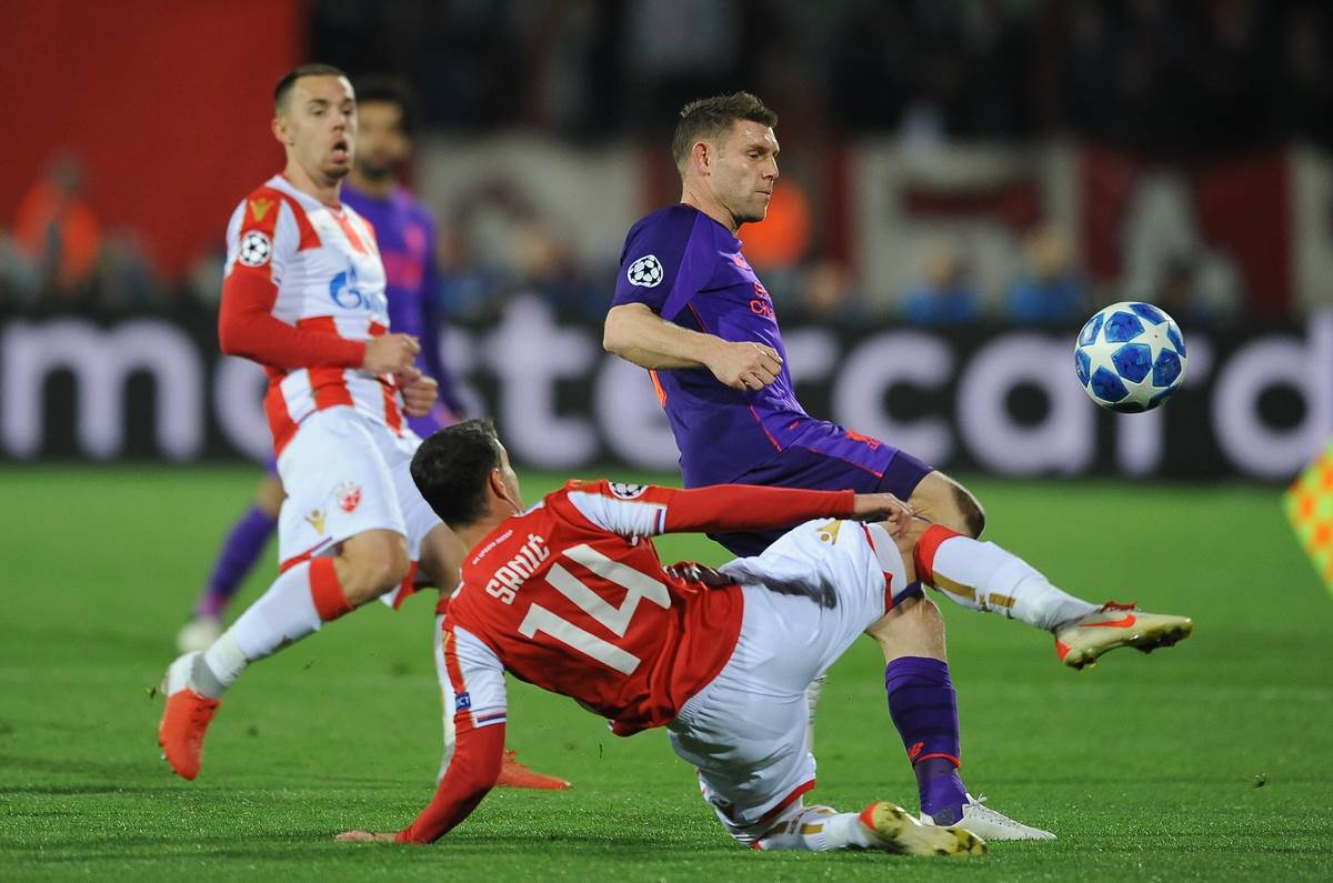 Džejms Milner na Crvena zvezda Liverpul