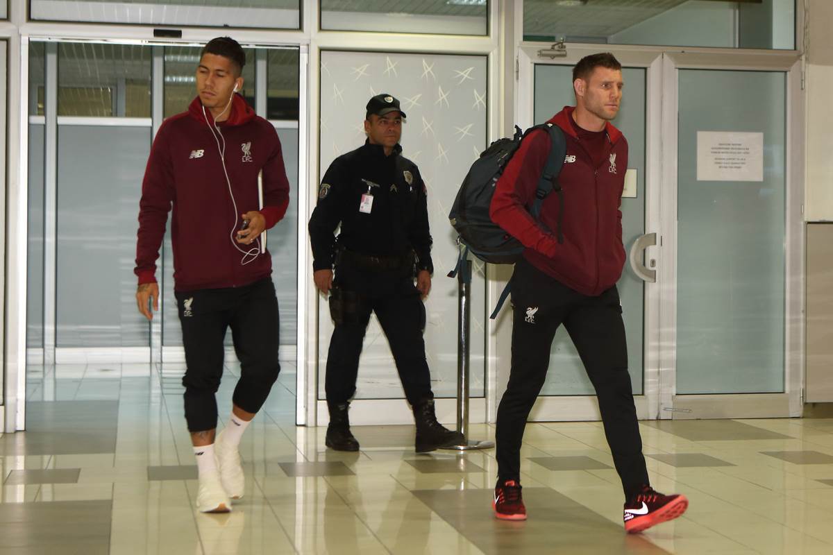Džejms Milner na beogradskom aerodromu