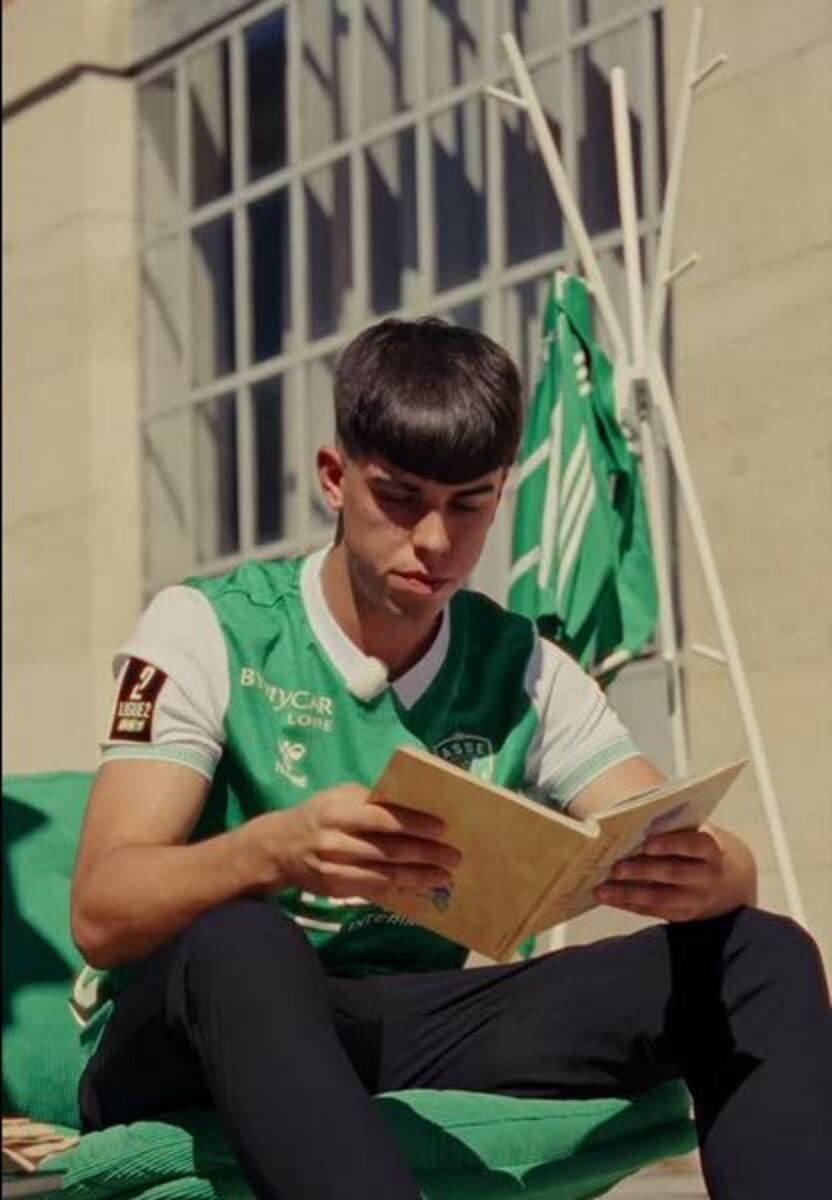 Strahinja Stojković u dresu Sent Etjena