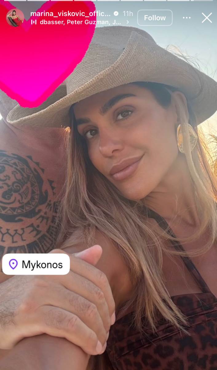 Marina Visković sa dečkom