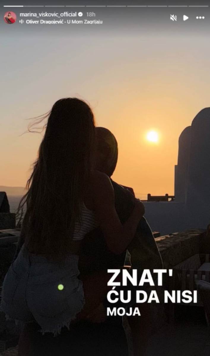 Marina Visković sa dečkom