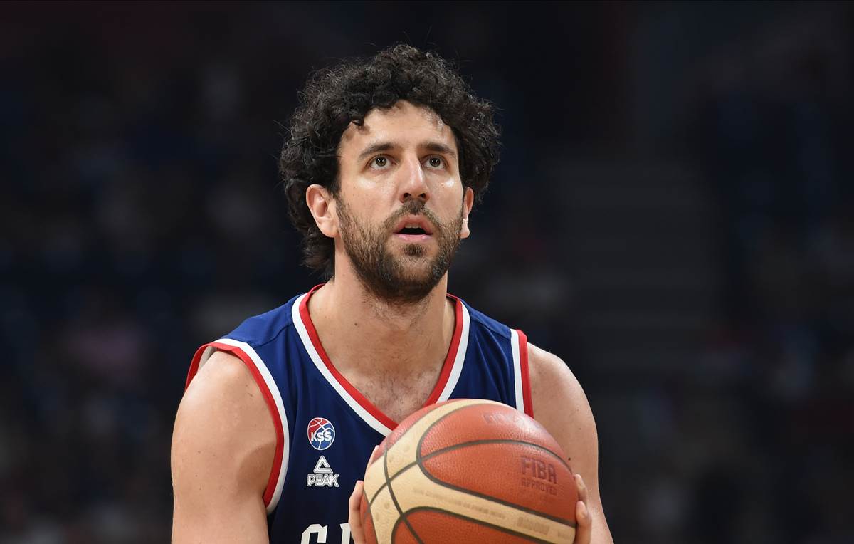 Vasilje Micić u dresu reprezentacije Srbije