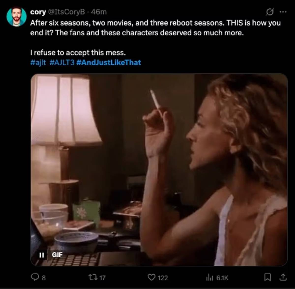 And Just Like That komentari