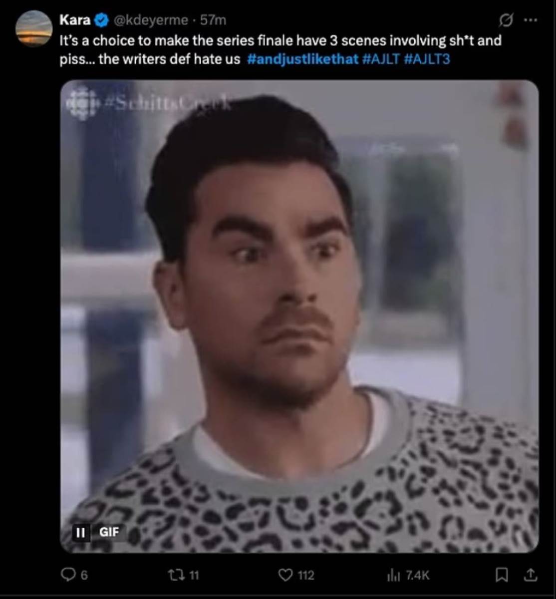 And Just Like That komentari