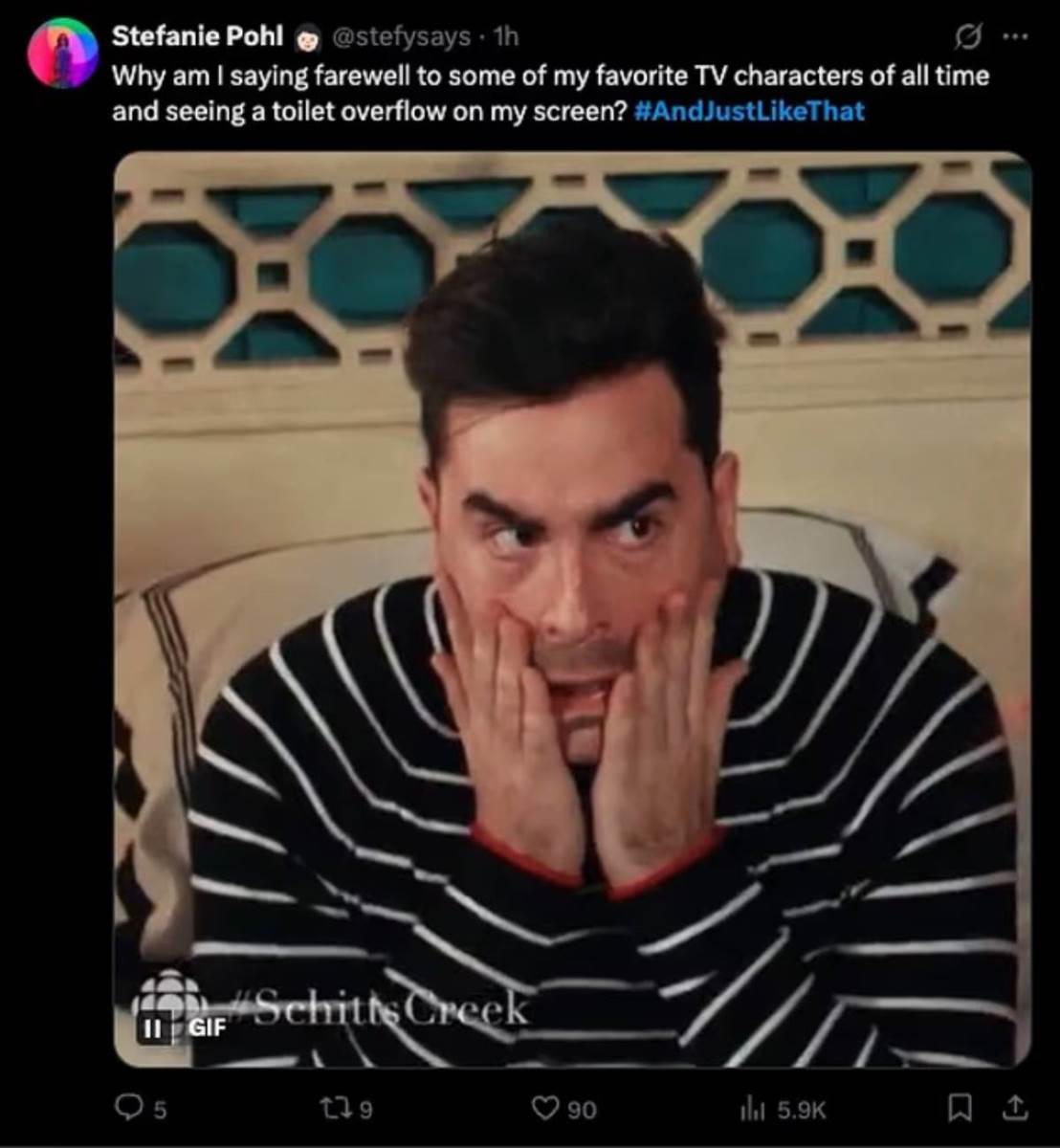 And Just Like That komentari