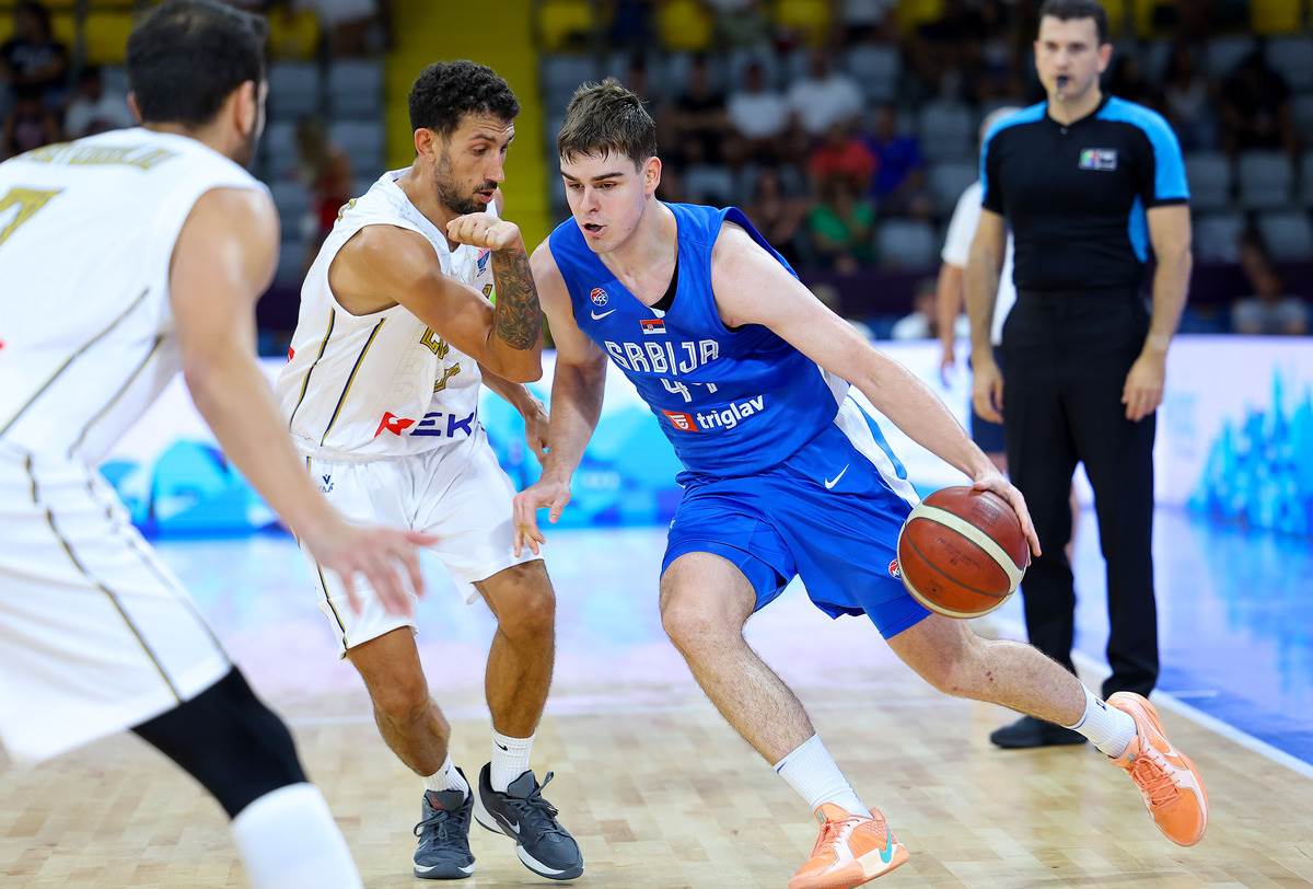 Nikola Topić u dresu Srbije