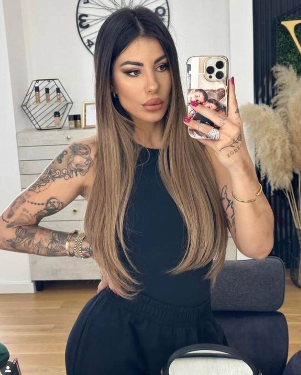 Zorana Miličić Markuš supruga Darka Miličića pozira za fotografiju