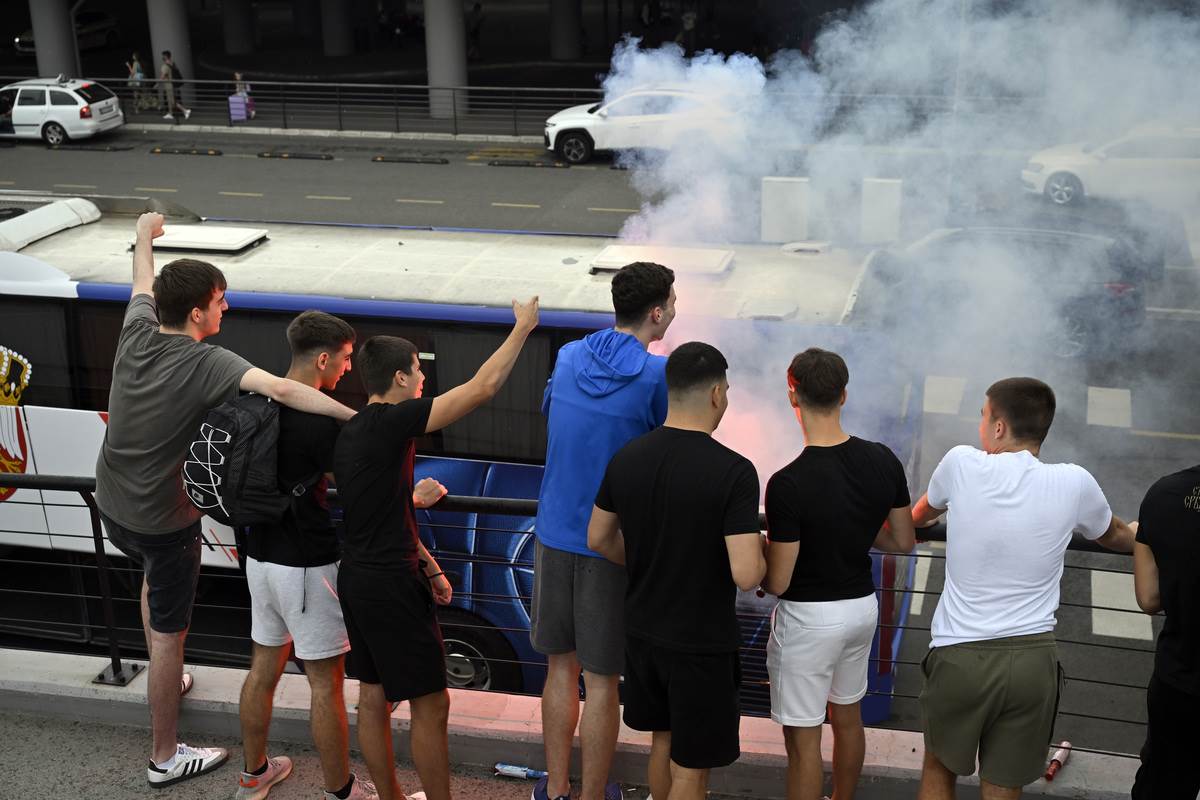 Doček kadeta Srbije posle osvajanja evropskog zlata (7).JPG