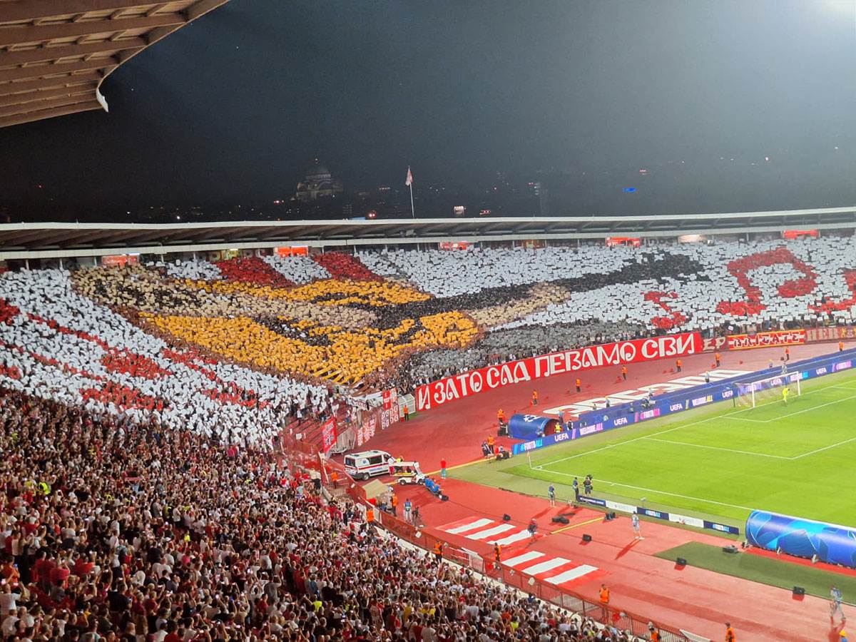 Koreografija Delija na Crvena zvezda Pafos