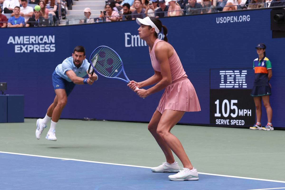 Novak Đoković i Olga Danilović u miks dublu na US Openu