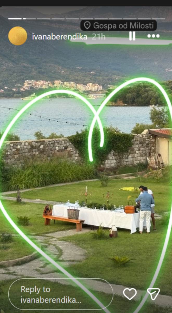 Ivana Berendika stori iz Crne Gore