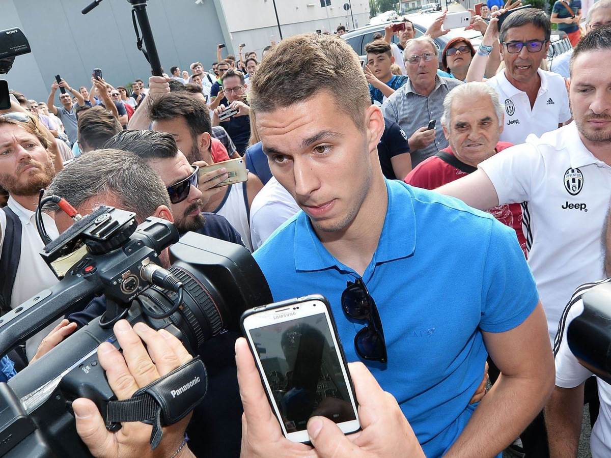 Marko Pjaca na predstavljanju u Juventusu