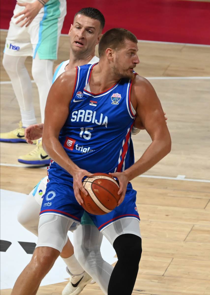Nikola Jokić protiv Alena Omića na Srbija Slovenija