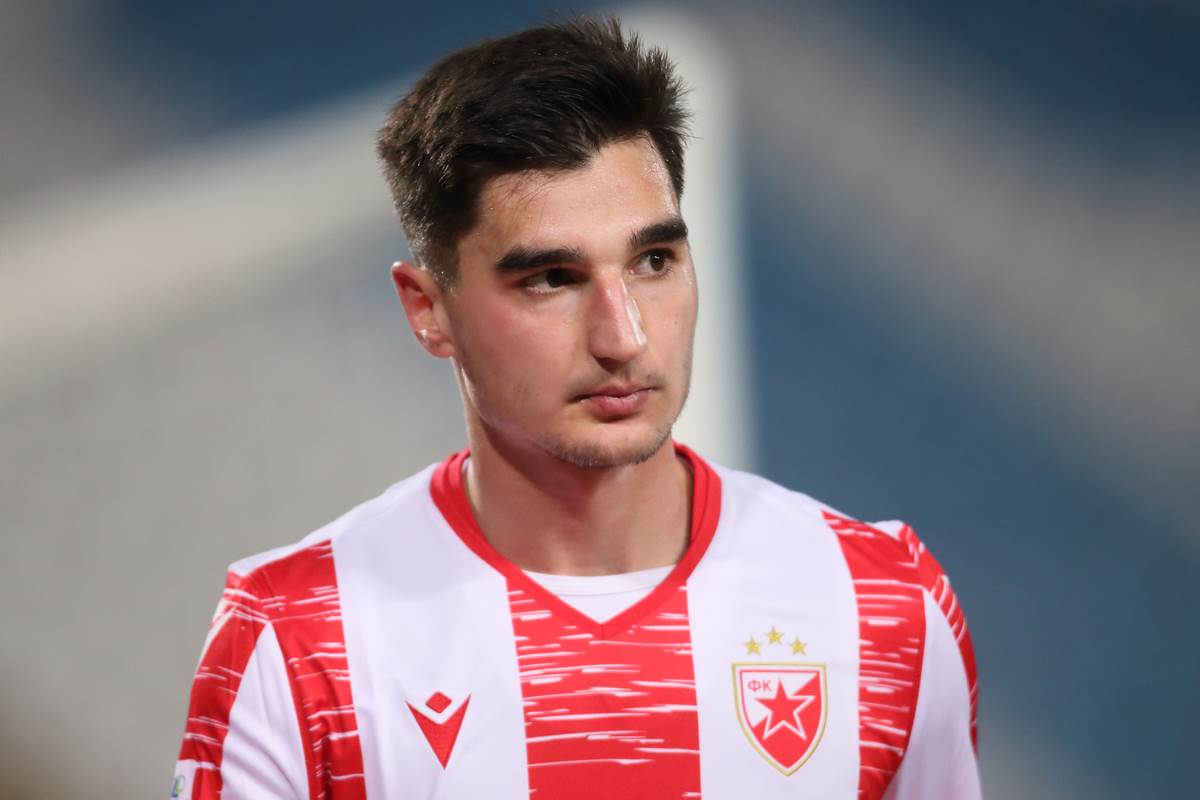 Željko Gavrić na Marakani u dresu Crvene zvezde
