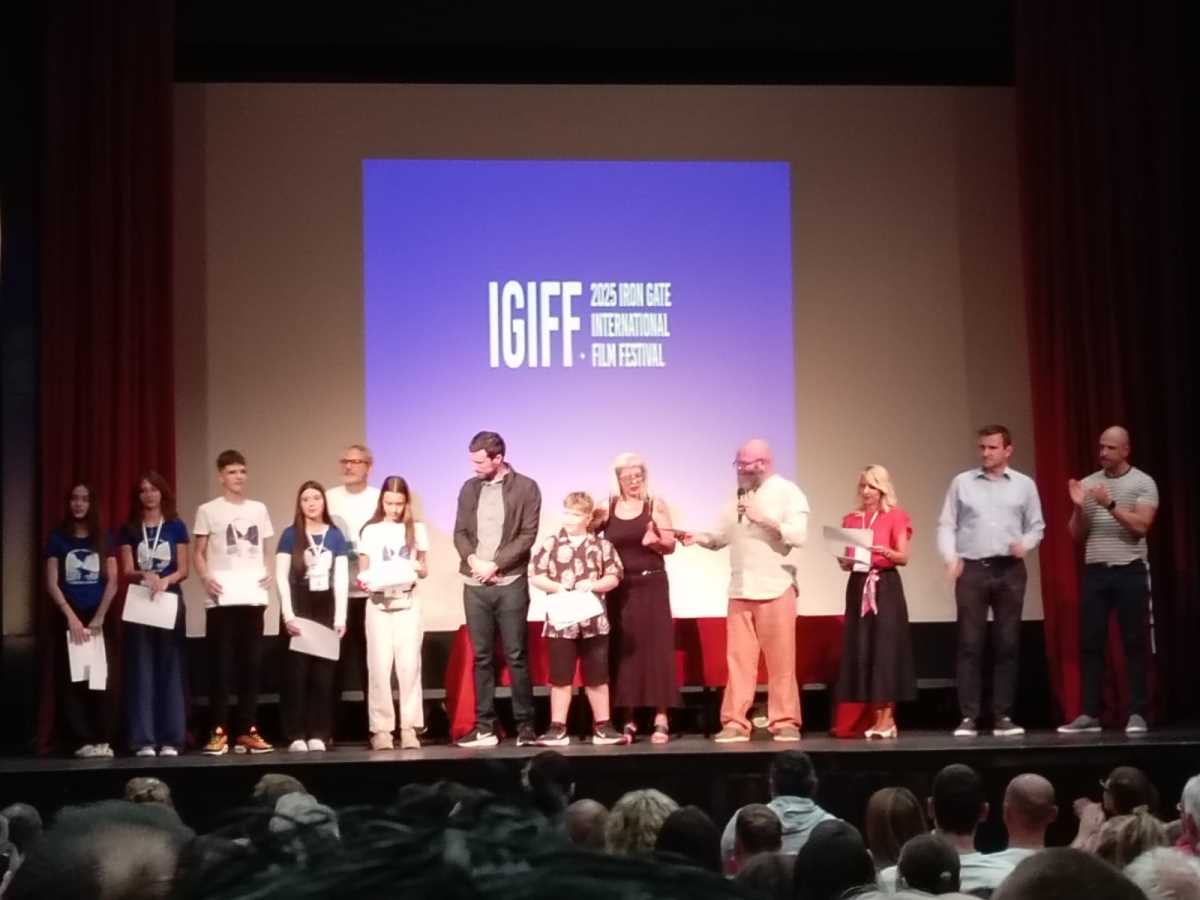 Završnica Iron Gate filmskog Festivala, Darko Perić govor