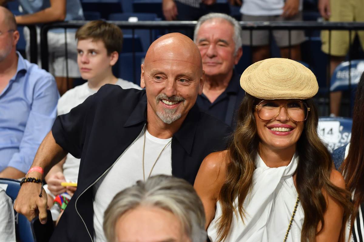 Saša Obradović na meču Srbija Slovenija u Areni