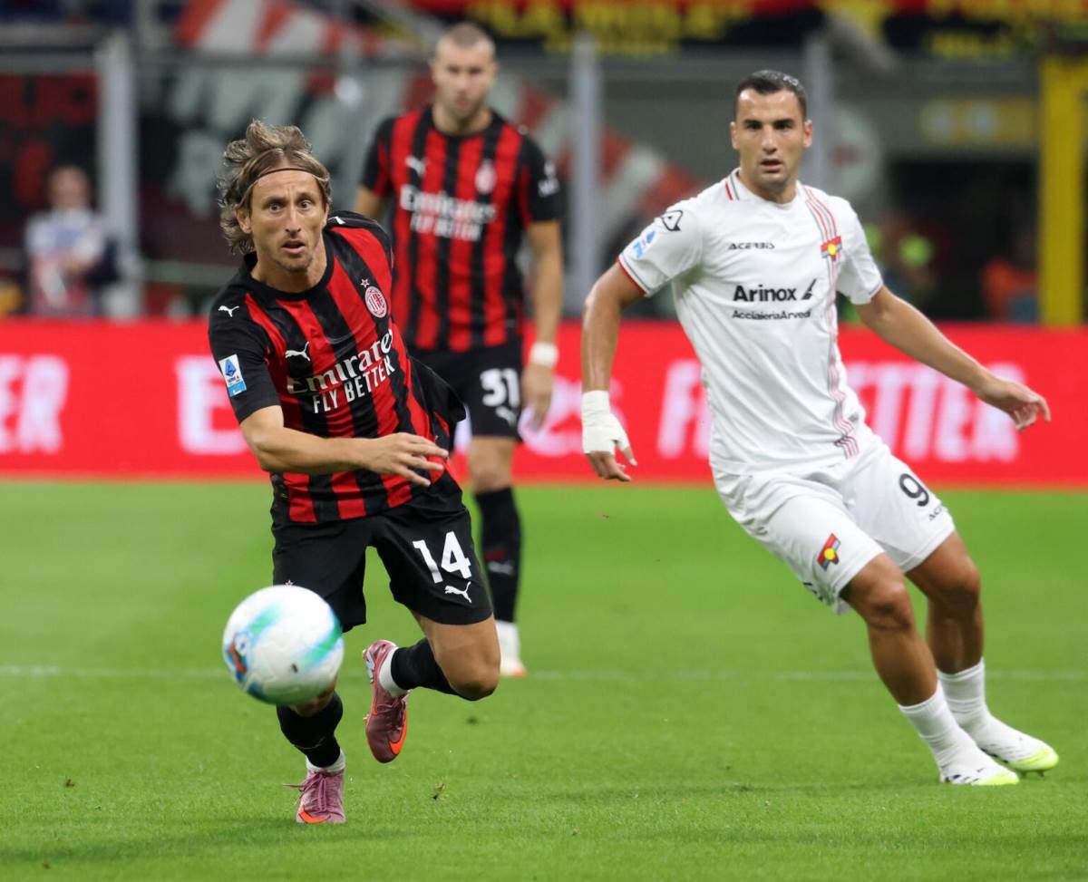 Luka Modrić debi za Milan u Seriji A
