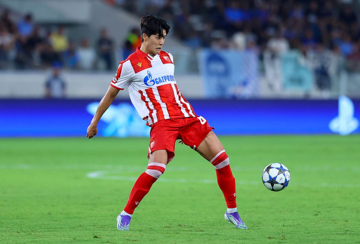 Seol na utakmici Pafos Crvena zvezda