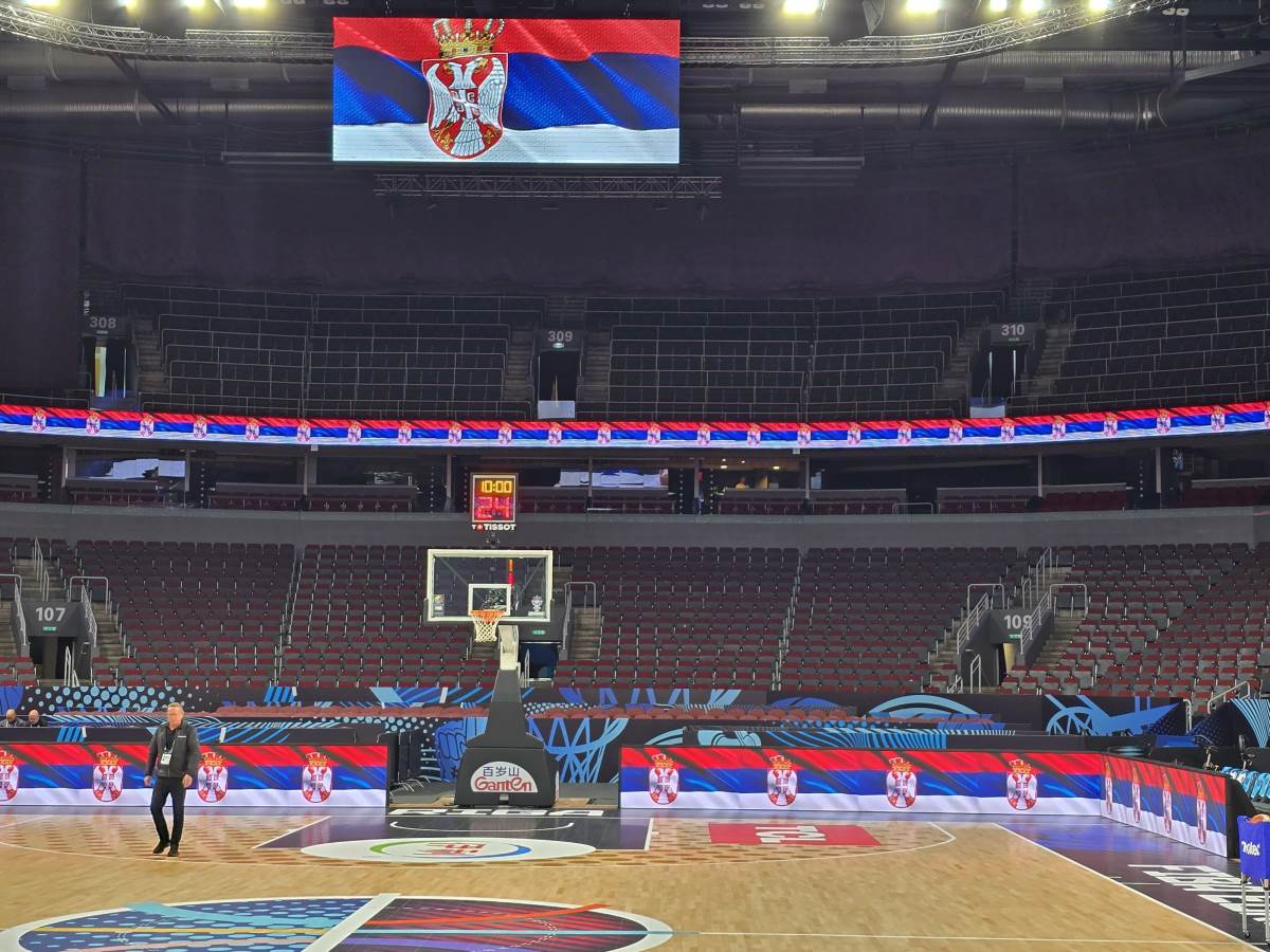 Trening Srbije pred Estoniju