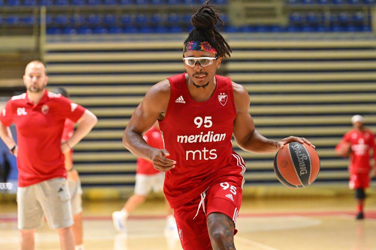 Čima Moneke na pripremama Crvene zvezde