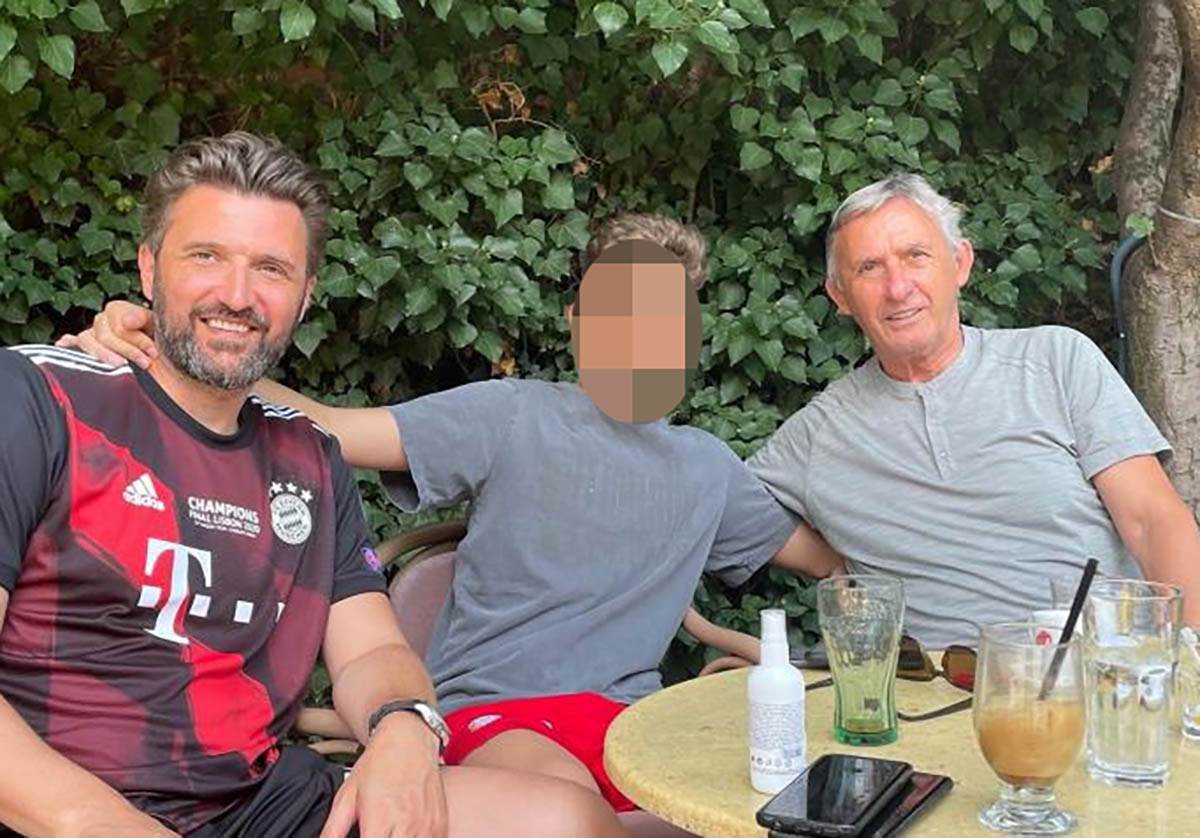 Svetislav Pešić sin Marko Pešić unuk