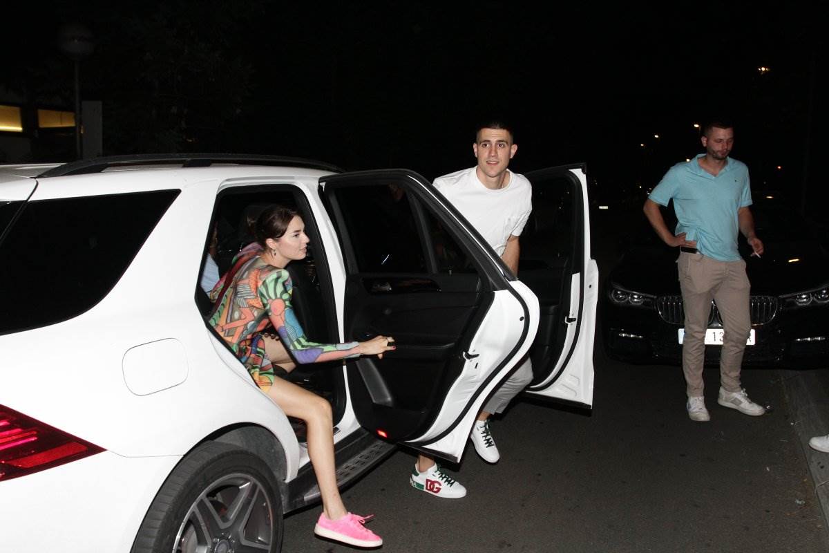 Vanja Marinković sa ženom