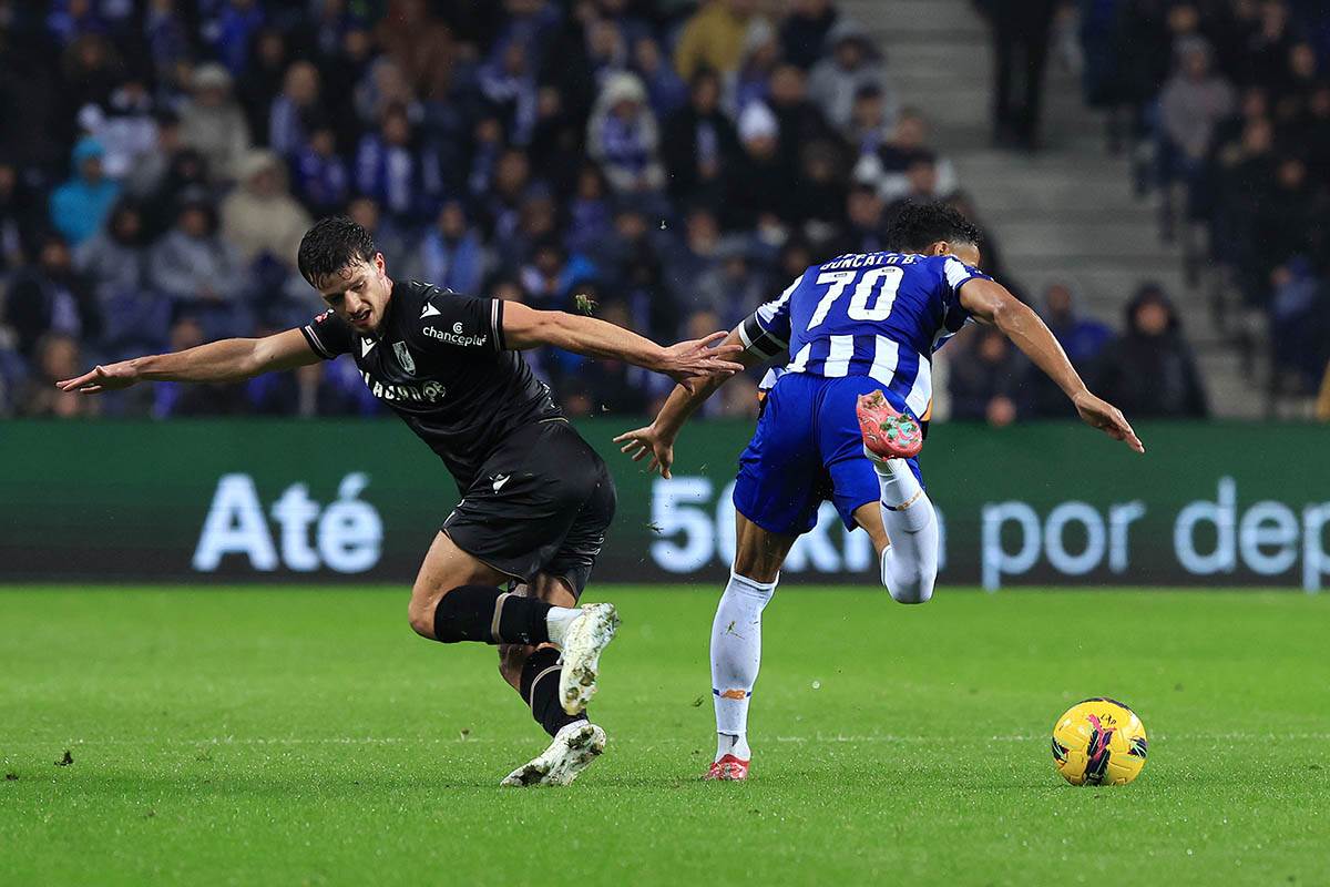 Tomas Hendel na utakmici protiv Portoa