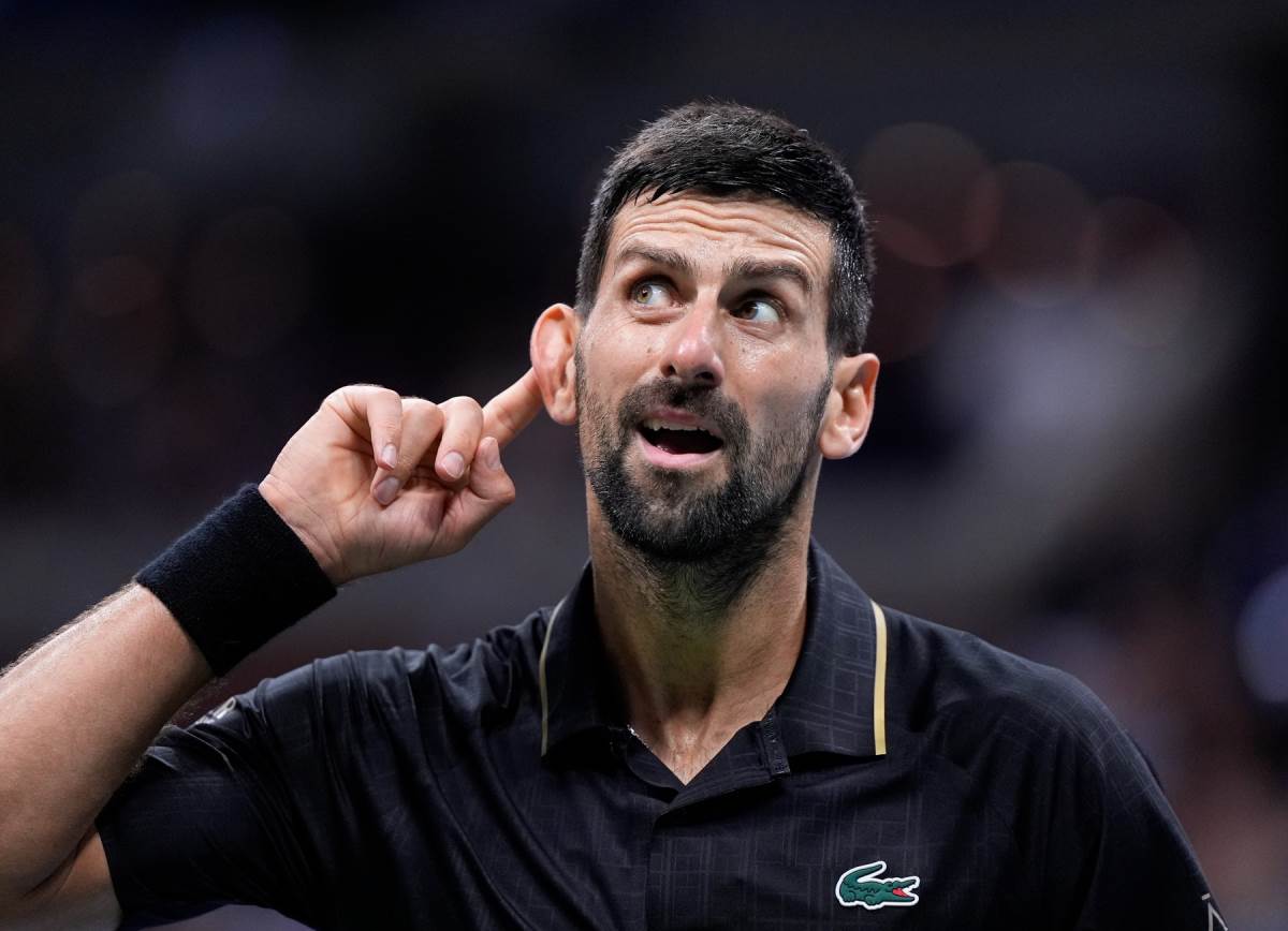 Srpski teniser Novak Đoković na US openu.