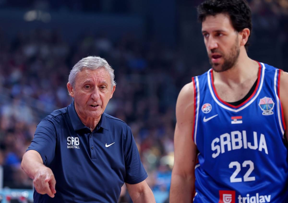 Svetislav Pešić i Vasilije Micić na Eurobasketu 2025