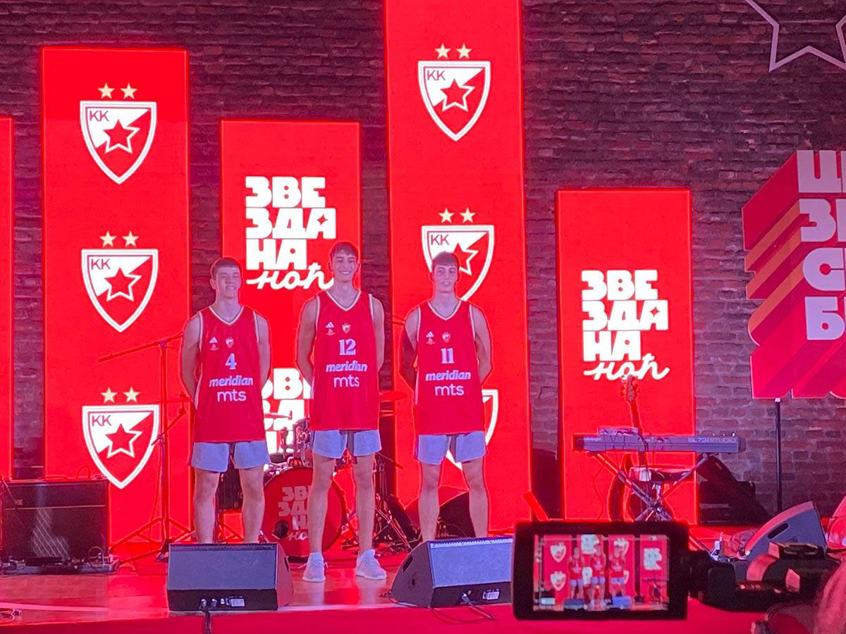 Novi dres KK Crvena zvezda