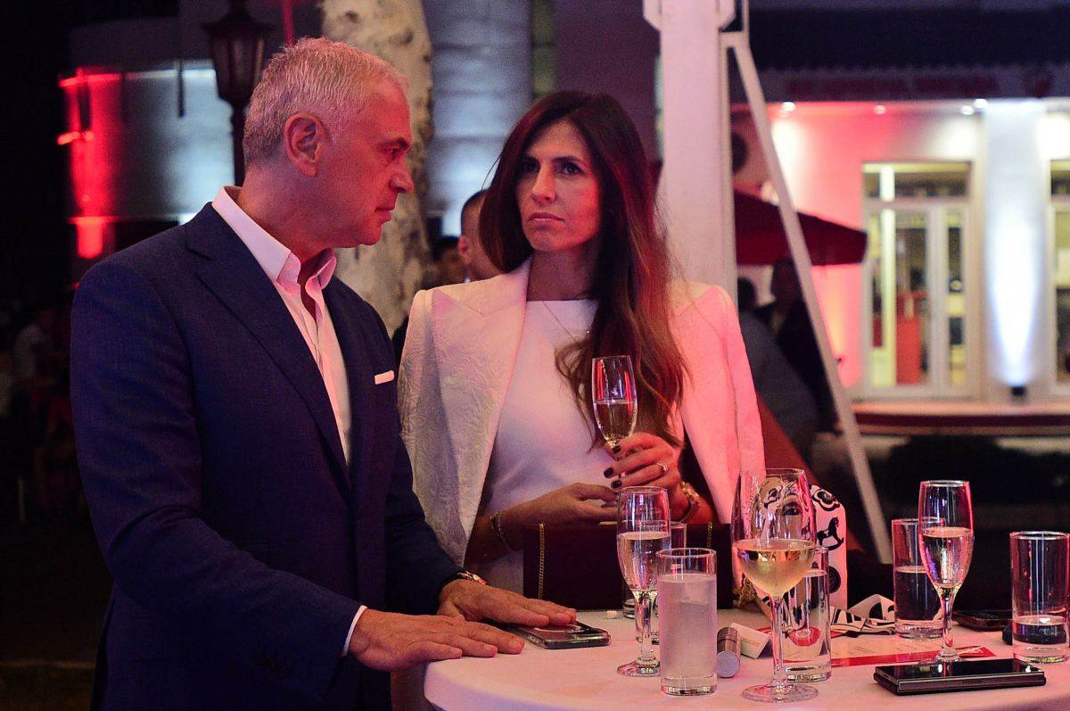 Zvezdan Terzić i Milica Marković na koktelu KK Crvena zvezda