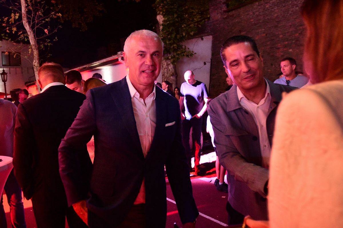 Zvezdan Terzić i Janis Sferopulos na koktelu KK Crvena zvezda