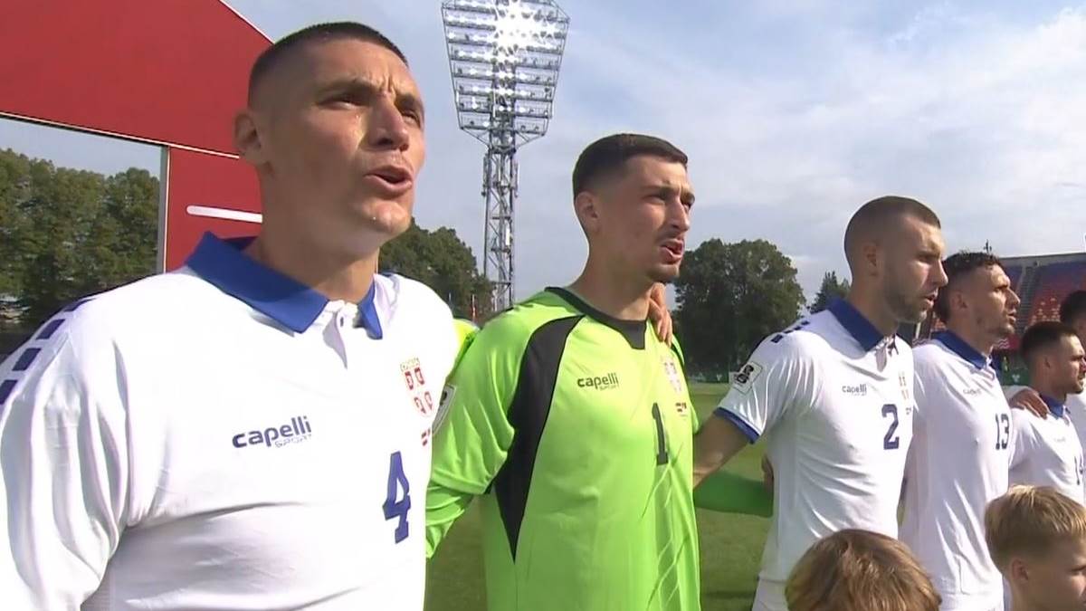 Novi dres Srbije protiv Letonije