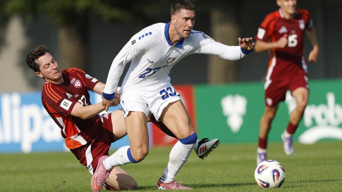 Srbija Letonija Dušan Vlahović